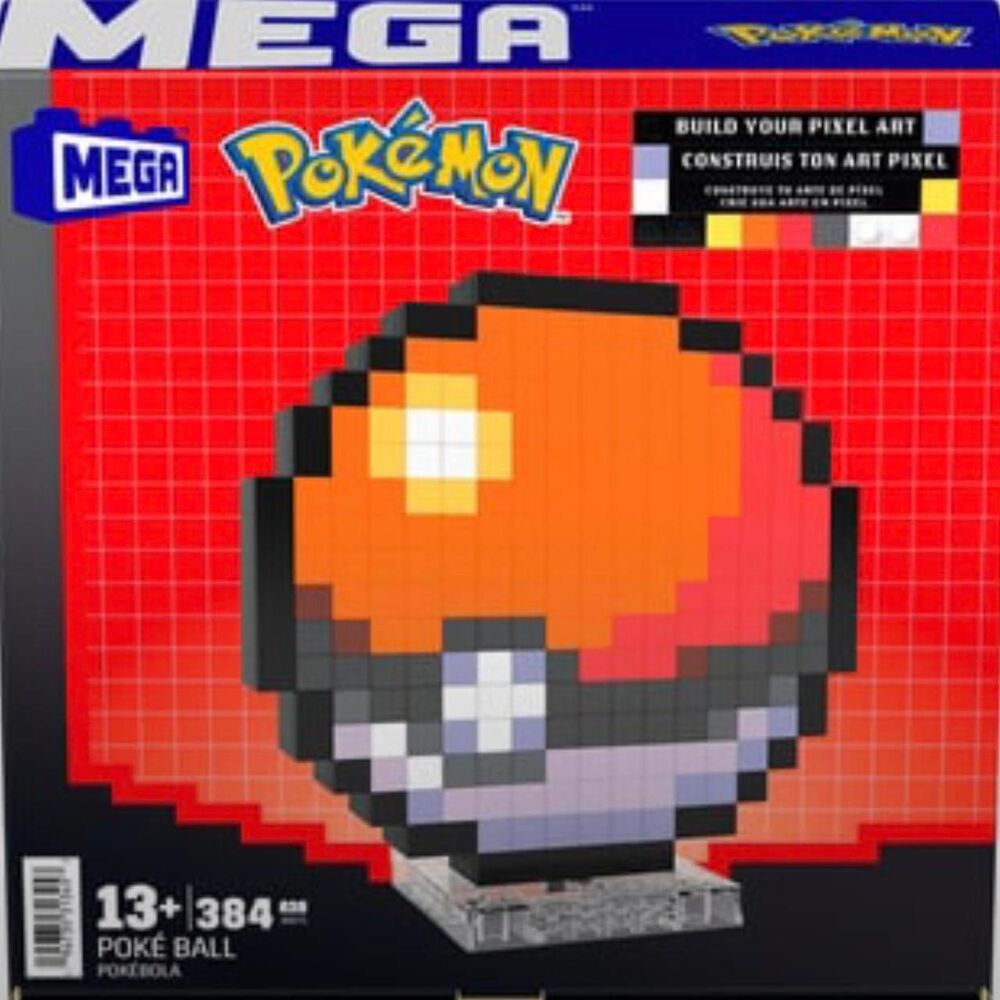 NIB Mega Pokemon Pixel art Pokeball